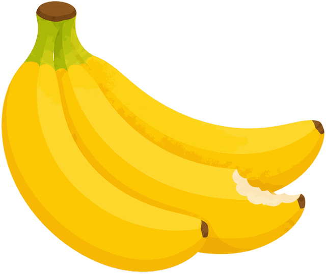 Isotipo de estudio Bananas, una banana mordida